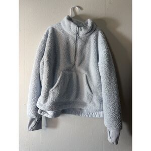 All in Motion Girls Sherpa pull over quarter zip